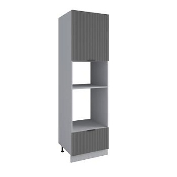 Пенал с нишей под духовку и СВЧ Паола Смоки ПНС 600