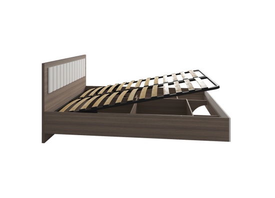 МС Роза Кровать 1400 Орех Франклин/Графит скин