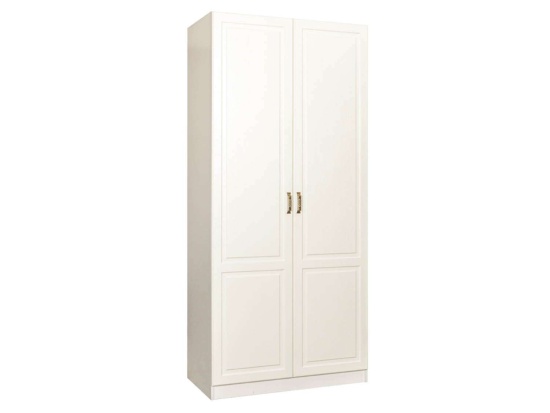 Ливерпуль Шкаф для одежды 13.134 Белый/Ясень ваниль