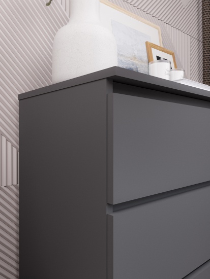 МС Мори Комод МК 800.4 (МП) Графит