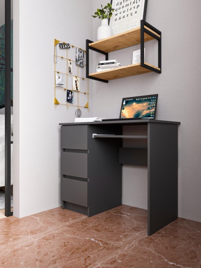 МС Мори Стол МС-6 левый (МП) Графит