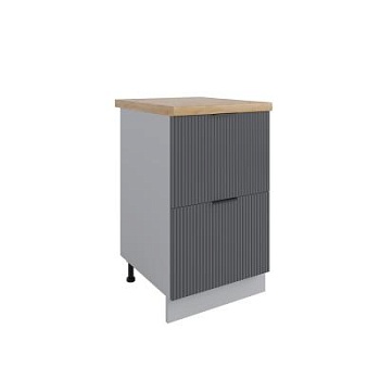 Стол Фенис 3Д Графит КМЯ 500