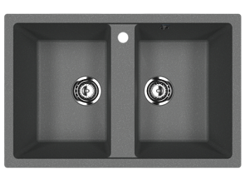 Мойка Ulgran U-608-343 антрацит