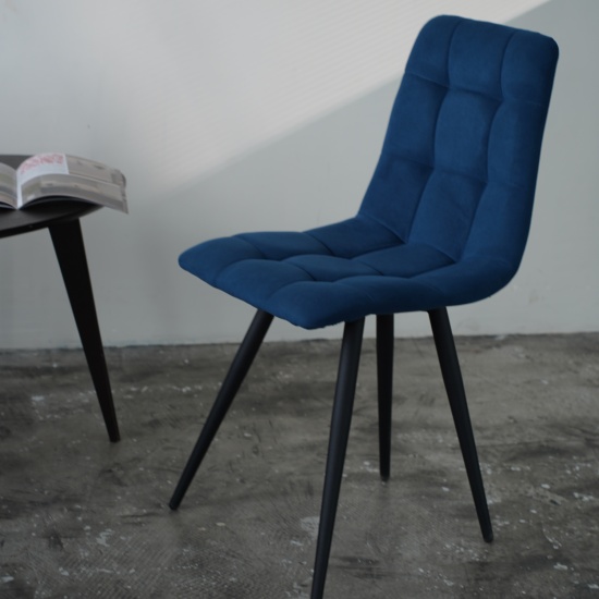 Стулья Агат Синий Софт (Комплект 2 шт.)