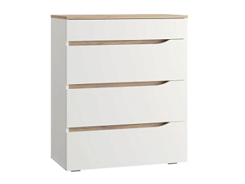 Муссон комод 13.97 Белый/Дуб Эндгрейн