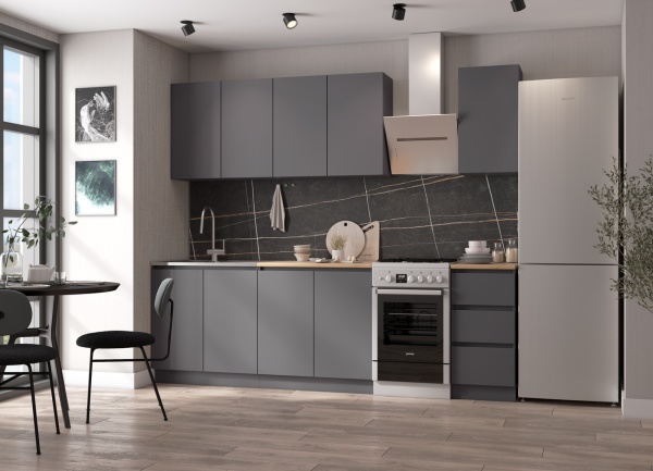 Кухня Мори 2.0 (МП) Графит