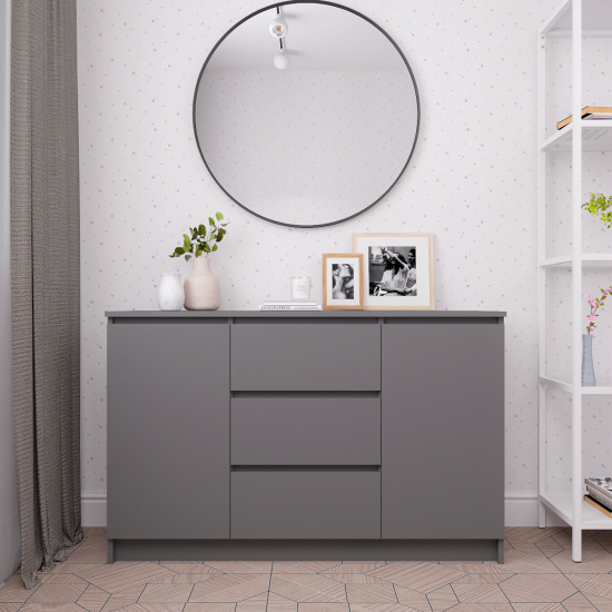 МС Мори Комод МК 1200.3 (МП) Графит