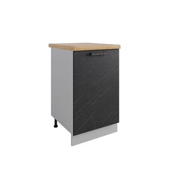 Стол Ройс Гранит Оникс С 500