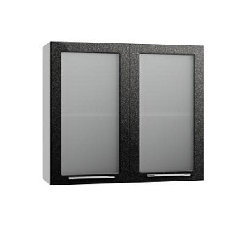 Верхний шкаф Олива Чёрный ПС 800