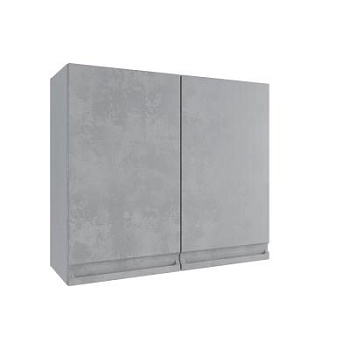 Верхний шкаф Скала Бетон светлый П 800