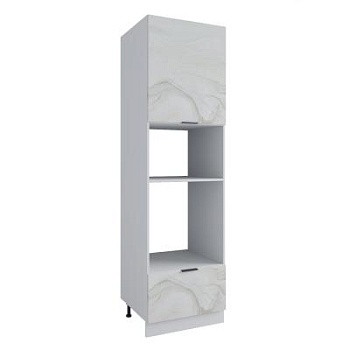 Пенал с нишей под духовку и СВЧ Фенис Арт Голд ПНС 600