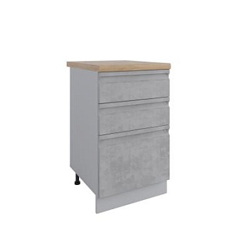 Стол Скала Бетон светлый СЯБ 500