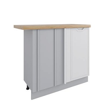 Стол Арка Штукатурка белая МСУ 1000 стыковка с глубиной 500 левый