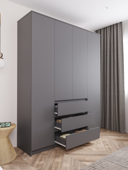 МС Мори Шкаф МШ 1600 Графит