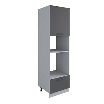 Пенал с нишей под духовку и СВЧ Марта Горчица ПНС 600