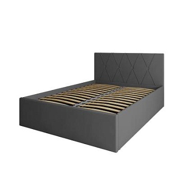 Кровать Румба 1,4 Графит Софт