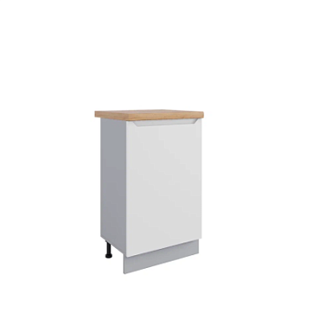 Стол Тренто Белый эмалит МС 500 правый