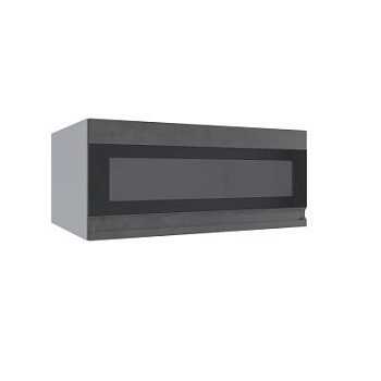 Верхний шкаф Скала Бетон тёмный ГПГСФ 800