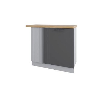 Стол Манго Графит МСУ 1000 стыковка с глубиной 330