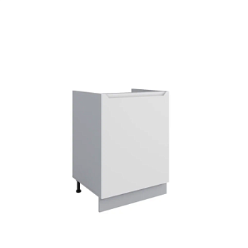 Стол Тренто Белая кожа СМ 601 правый