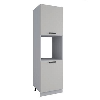 Пенал с нишей под духовку Ройс Бежевый Скин ВПН 600