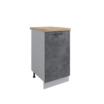 Стол Лофт Бетон тёмный С 450