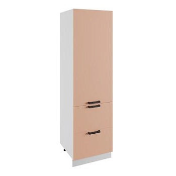 Пенал с ящиками Ройс Персик софт ПНЯ 600