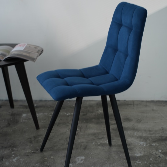 Стулья Агат Синий Софт (Комплект 2 шт.)