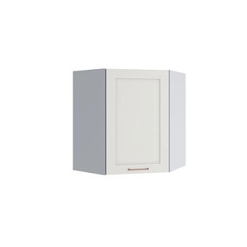 Верхний шкаф Квадро Ваниль кожа ПУ 600*600