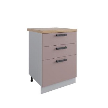 Стол Ройс Пудра Скин СЯШ 600