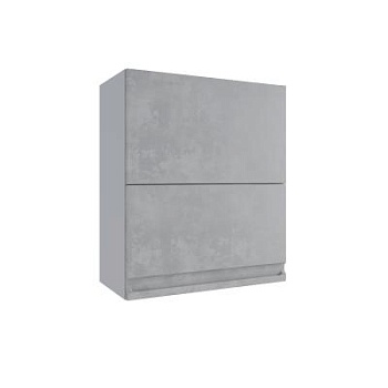 Верхний шкаф Скала Бетон светлый ПГПМ 600