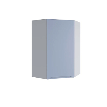 Верхний шкаф Тренто Лунный свет ВПУ 600*600 левый