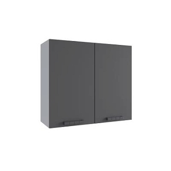 Верхний шкаф Ройс Графит софт П 800