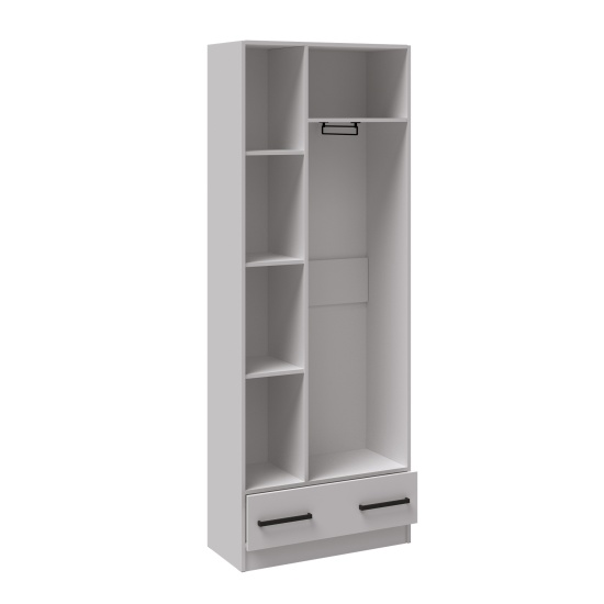 Прихожая Кевин шкаф 2х-ств. белый