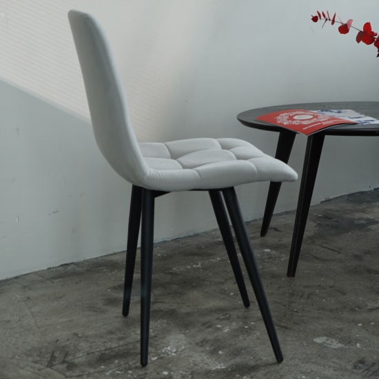 Стулья Агат Серый Софт (Комплект 2 шт.)