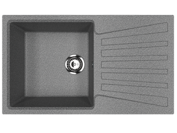 Мойка Ulgran U-703-309 темно-серый