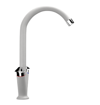 Смеситель Ulgran U-011-341 цвет: 341 ультра-белый