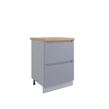 Стол Тренто Серый эмалит СКБ 600