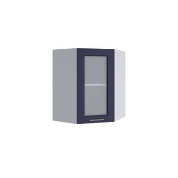 Верхний шкаф Квадро Черника ПУС 550*550