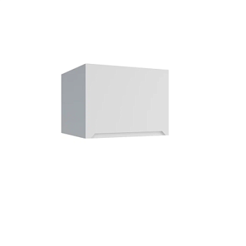 Верхний шкаф Тренто Белая кожа ГВПГ 600