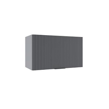Верхний шкаф Фенис 3Д Графит ПГ 600