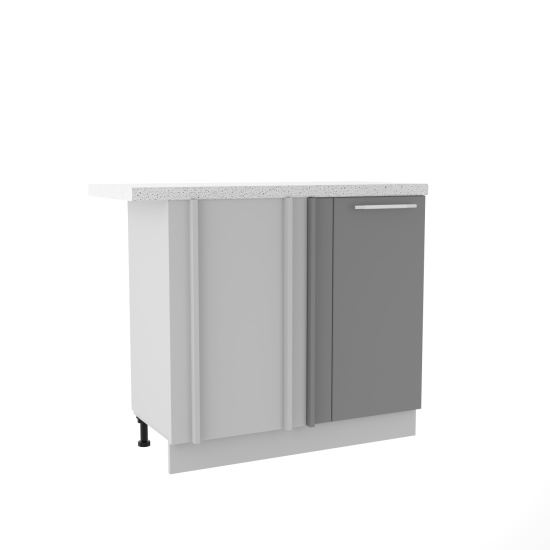 Стол Капри Липа белый МСУ 1000 стыковка с глубиной 500