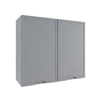 Верхний шкаф Арка Штукатурка серая П 800