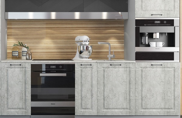 Модульная кухня Капри Камень светлый