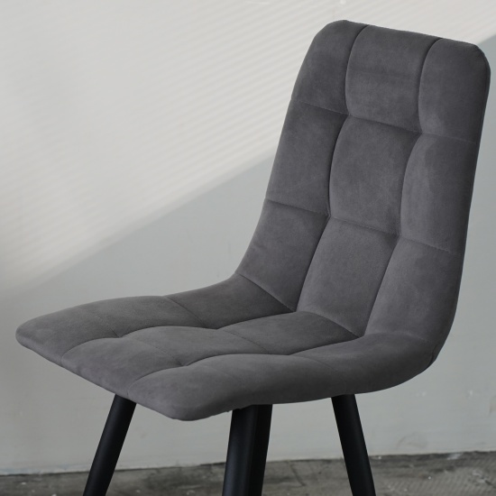 Стулья Агат Графит Софт (Комплект 2 шт.)