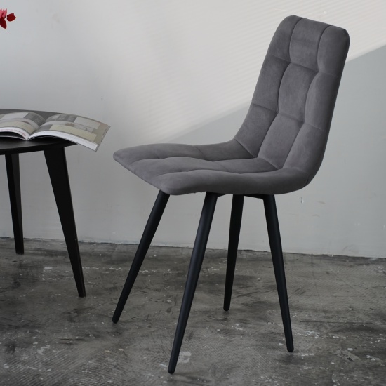 Стулья Агат Графит Софт (Комплект 2 шт.)