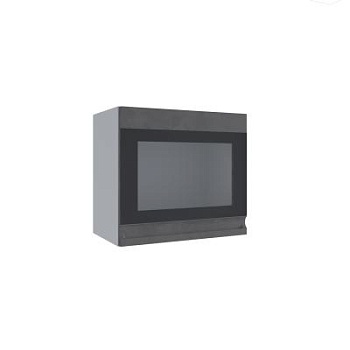 Верхний шкаф Скала Бетон тёмный ВПГСФ 500