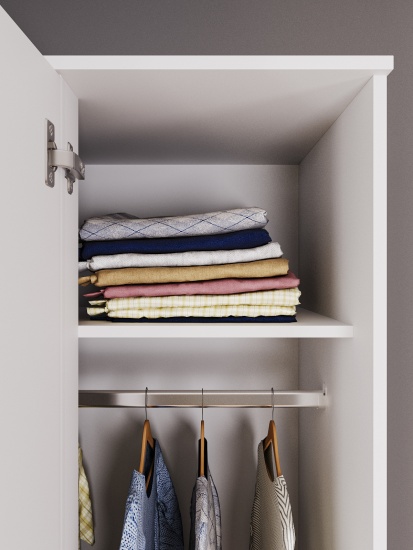 МС Мори Шкаф угловой МШУ 940 Белый