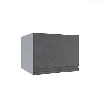 Верхний шкаф Скала Бетон тёмный ГВПГ 600