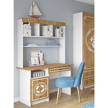 Стол письменный с надстройкой Юнга